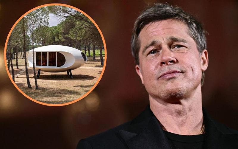 La casa prefabricada que compró  Brad Pitt 