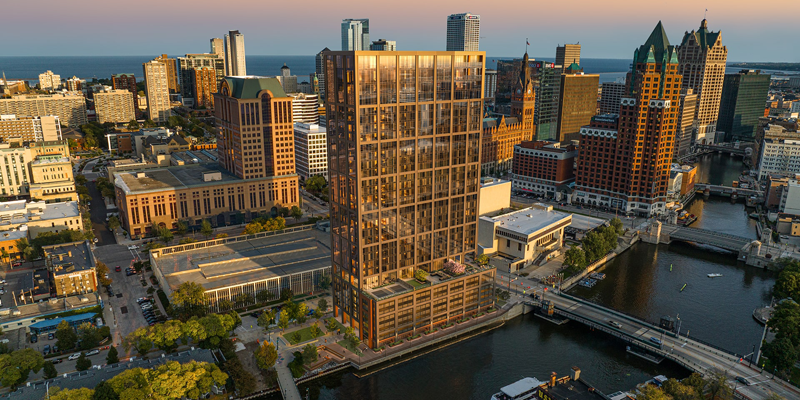 Se está terminando de construir el rascacielos de madera maciza 